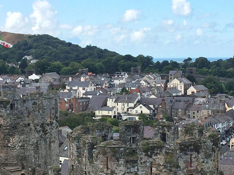 Cidade medieval de Conwy