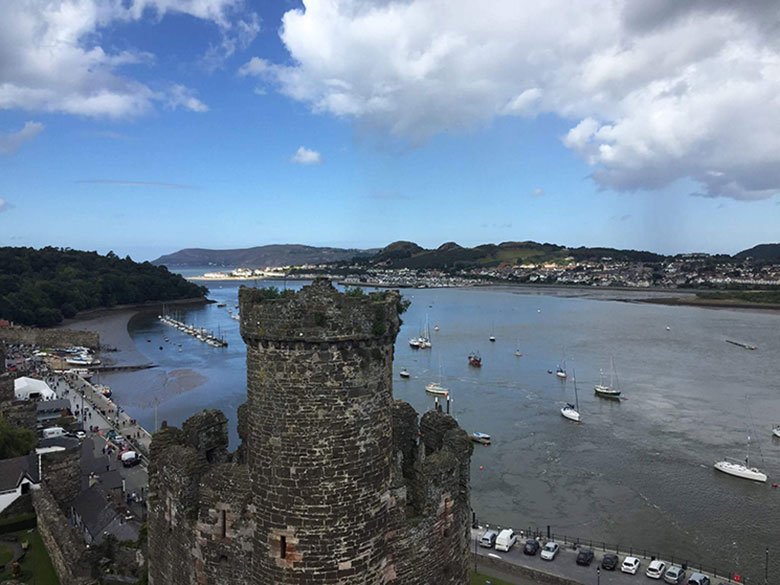 Conwy no País de Gales