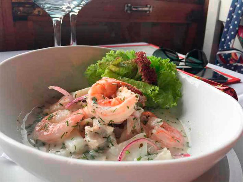 Ceviche do La Regatta