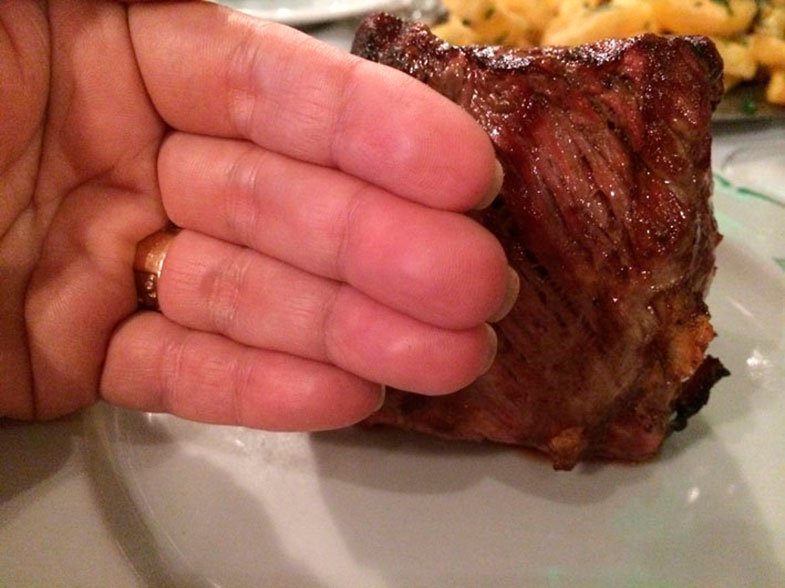 Carne do La Brigada em Buenos Aires