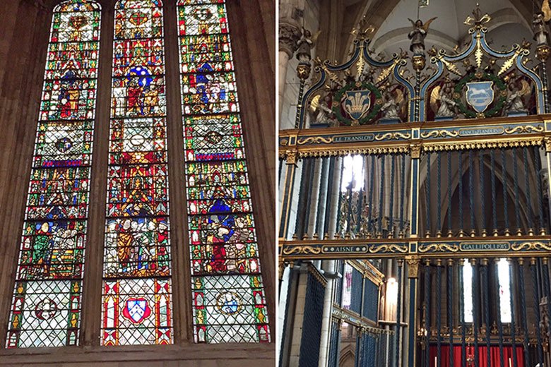 Detalhes da Catedral de York
