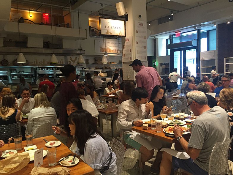 Restaurantes no Eataly em New York