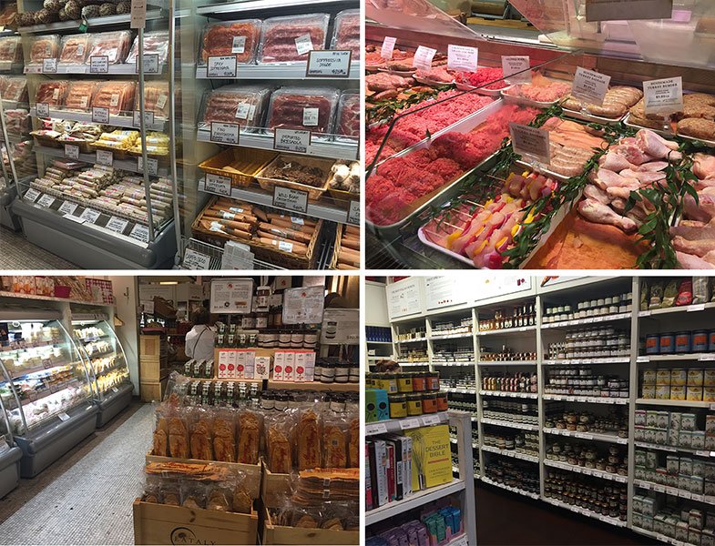 Produtos à venda no Eataly New York