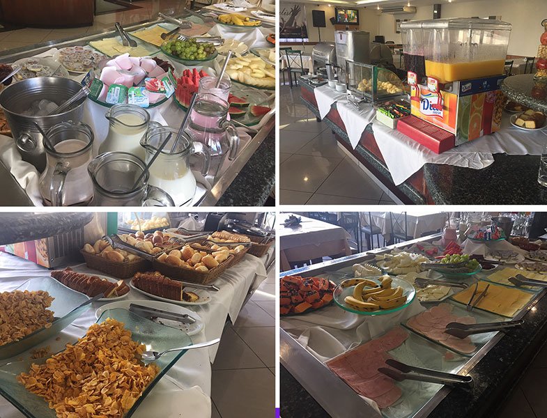 Café da manhã no Century Paulista