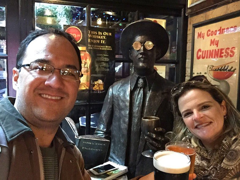 The Temple Bar em Dublin