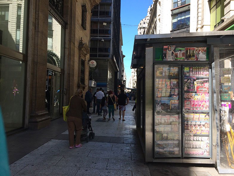 Calle Florida em Buenos Aires