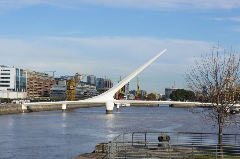 Puente de la Mujer em Buenos Aires