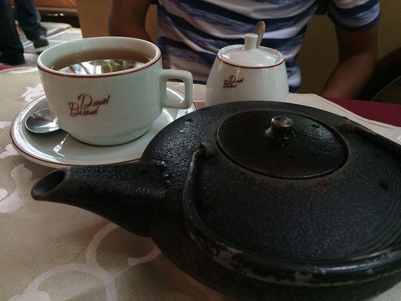 Chá da tarde do Café Daniel Brian em Brasília