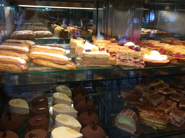 Vitrine do Café Daniel Brian em Brasília