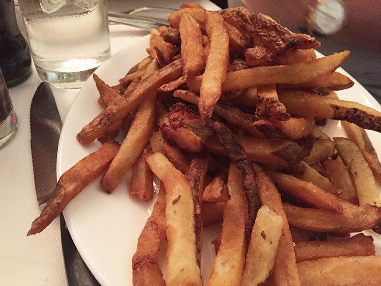 Batata frita do Wolfgang's Steakhouse em New York