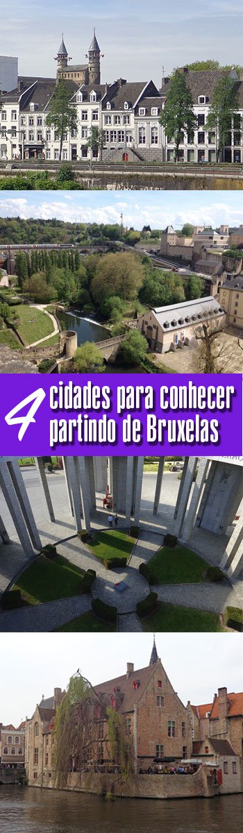Cidades para conhecer partindo de Bruxelas