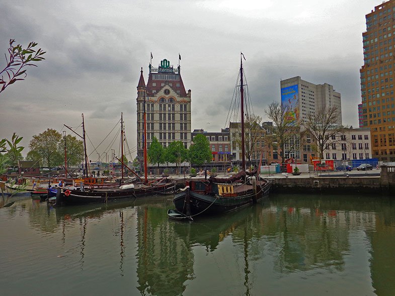 Cidade de Roterdã na Holanda