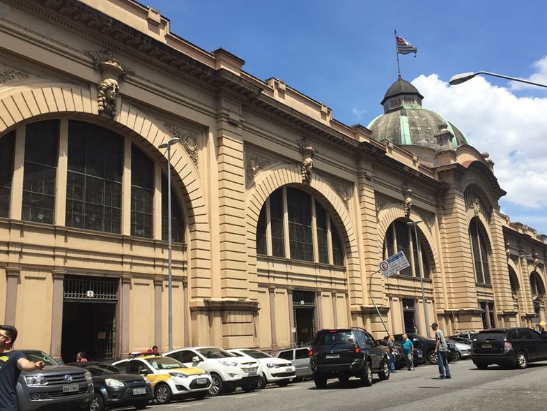 Fachada do Mercadão de São Paulo