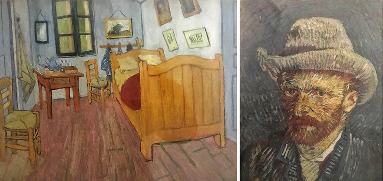 Obras do Museu Van Gogh em Amsterdam