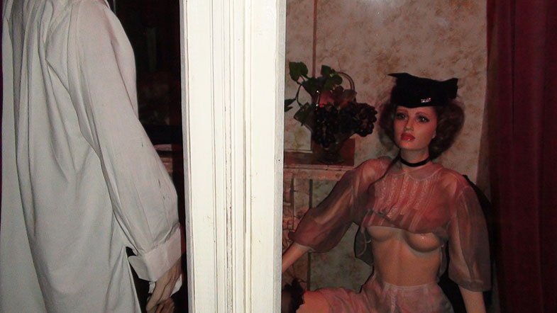 Vitrine do Museu do Sexo em Amsterdam