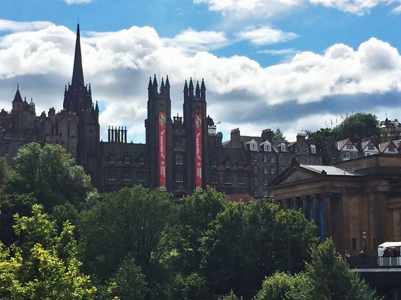 The Mound em Edimburgo