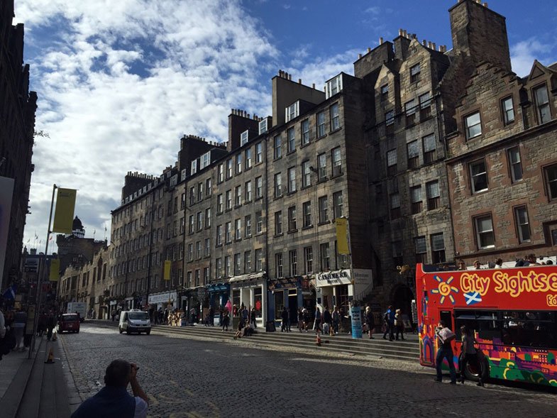 Royal Mile em Edimburgo