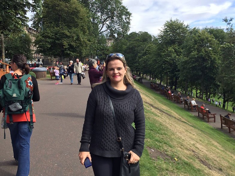 Princes Street Gardens em Edimburgo