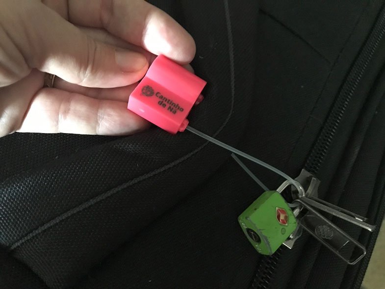 Como usar os lacres para malas Sealbag