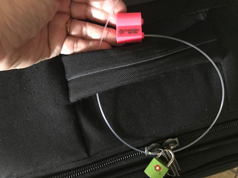 Como usar os lacres para malas Sealbag