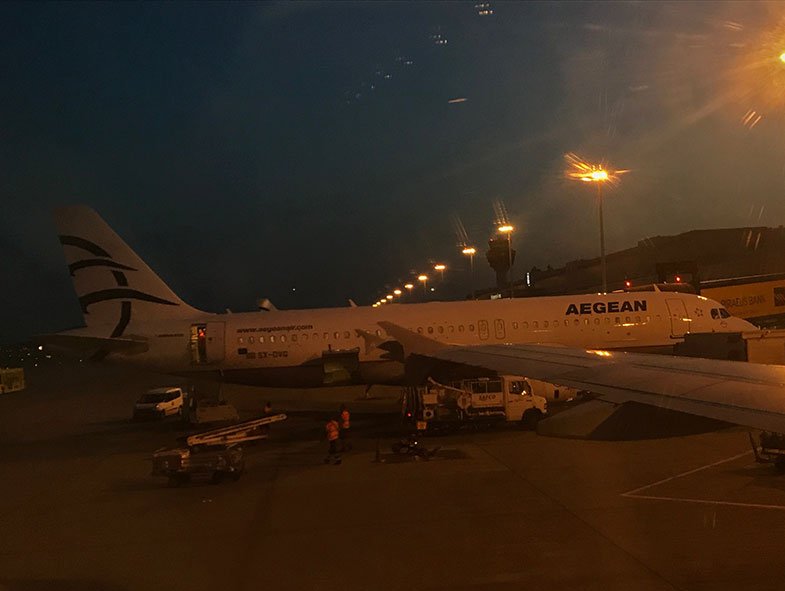 Avião da Aegean Airlines