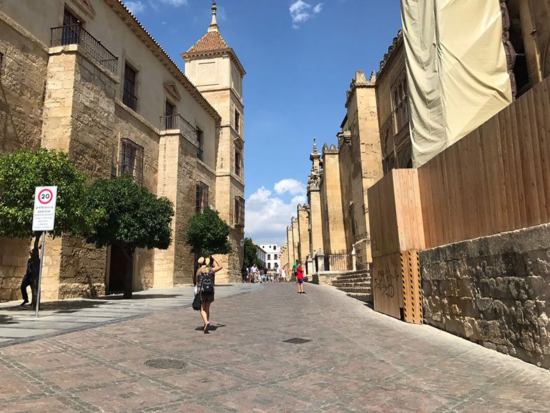 Paralelepípedos das ruas de Córdoba