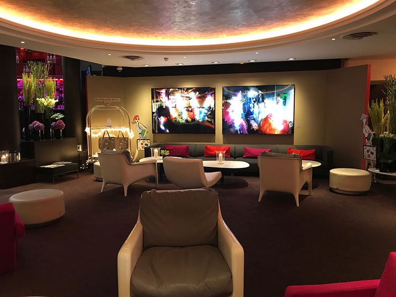 Lobby Sofitel Hotel em Paris no La Défense