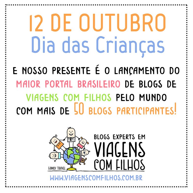 Dicas de viagens com filhos num único lugar