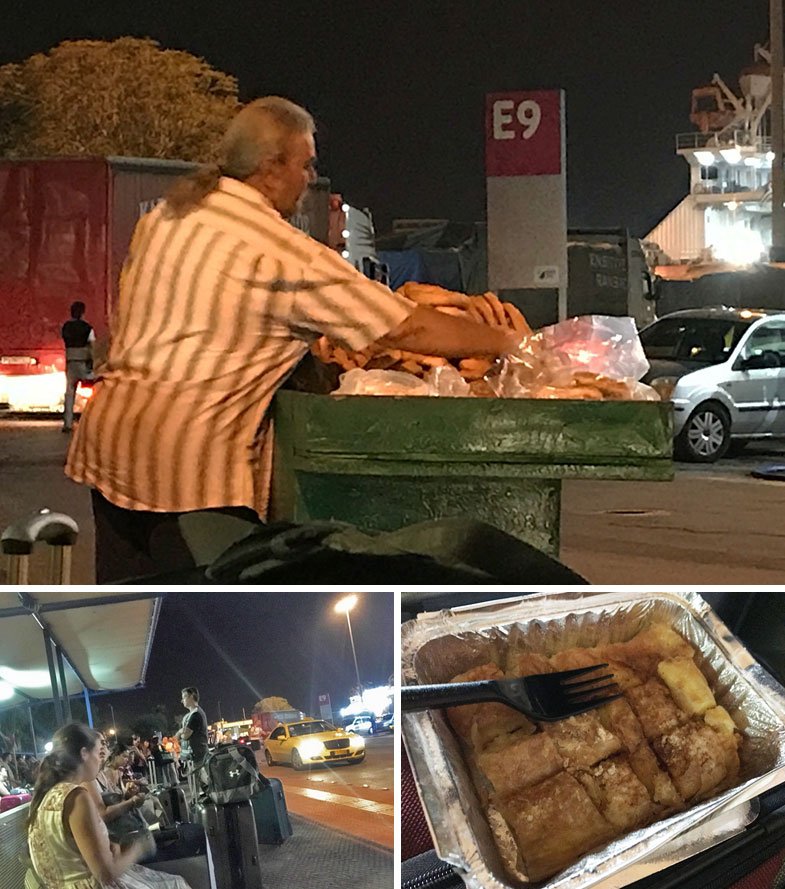 Porto de Piraeus em Atenas