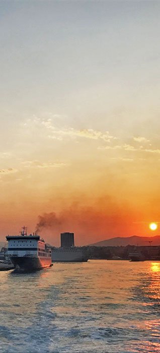 Mini guia de como é viajar de ferry na Grécia