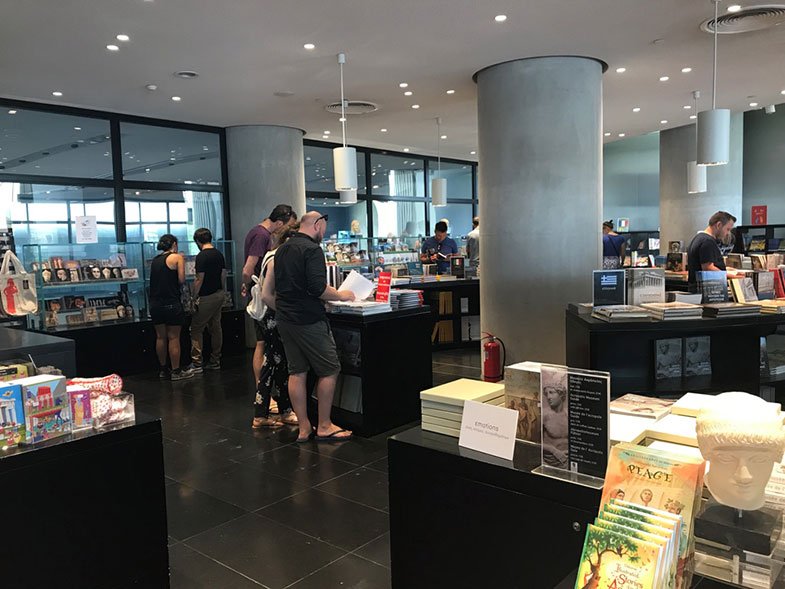 Loja do Museu da Acrópole de Atenas