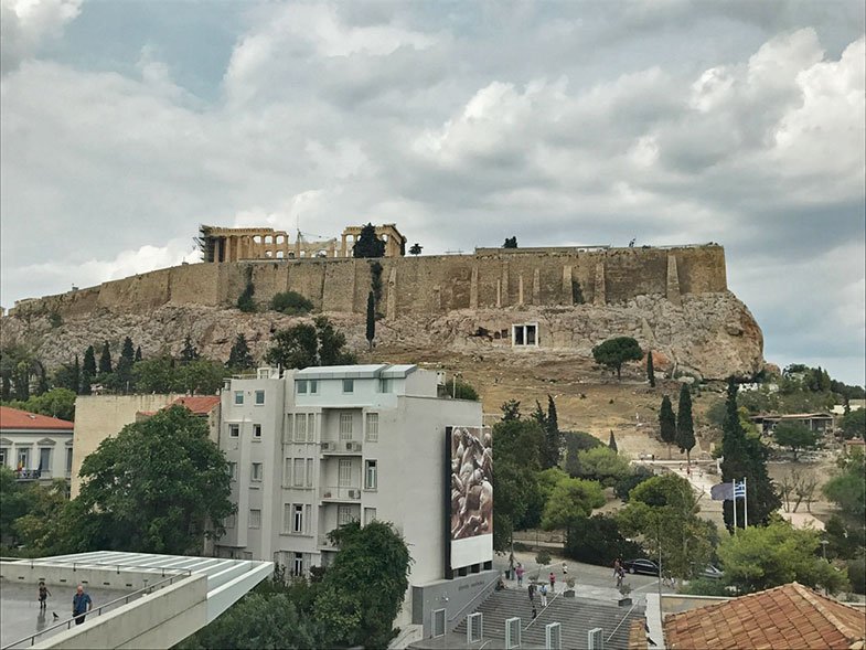 Vista panorâmica do restaurante do Museu