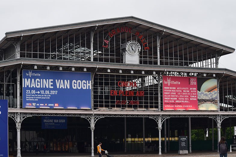 Imagine Vah Gogh no Grande Halle de la Villette