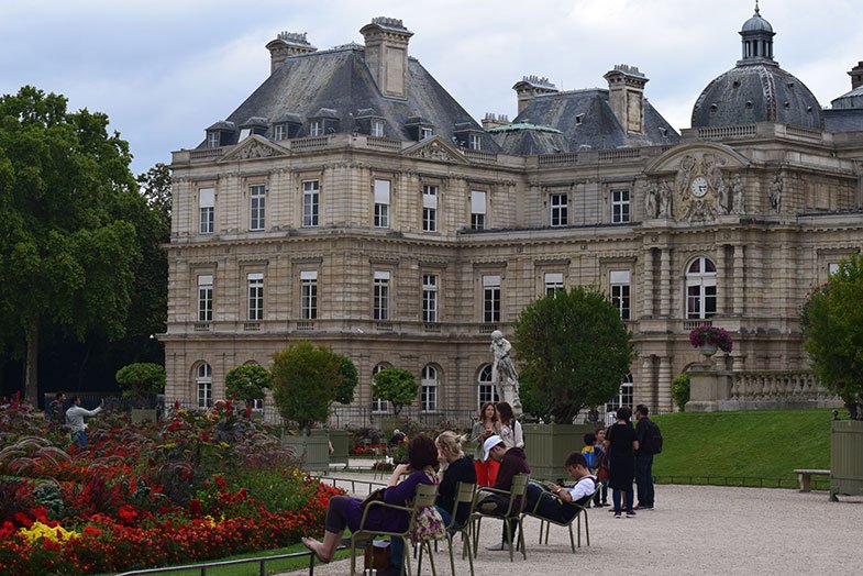 Jardim de Luxemburgo em Paris