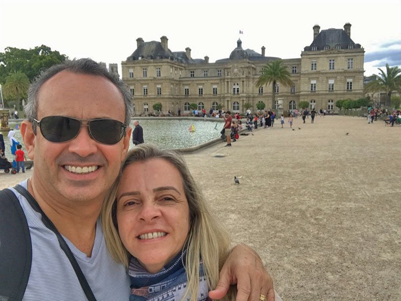 Jardim de Luxemburgo em Paris