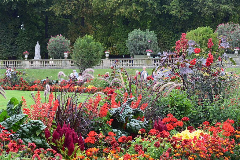 Jardim de Luxemburgo em Paris