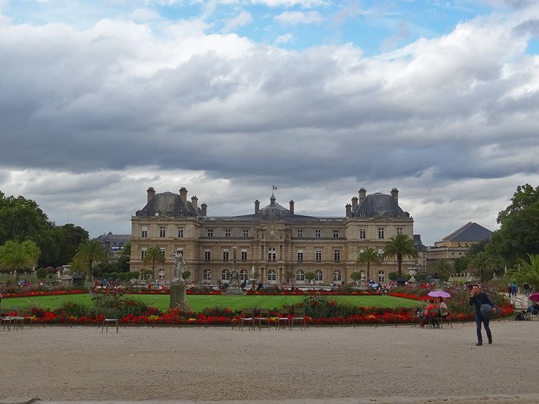 Jardim de Luxemburgo em Paris