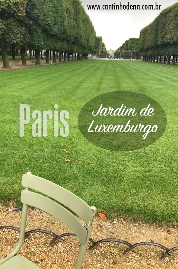 Jardim de Luxemburgo em Paris