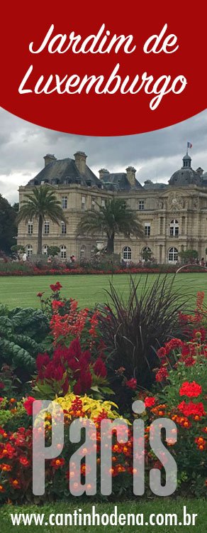Jardim de Luxemburgo em Paris