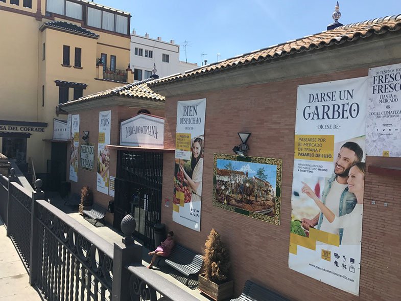 Fachada do Mercado de Triana