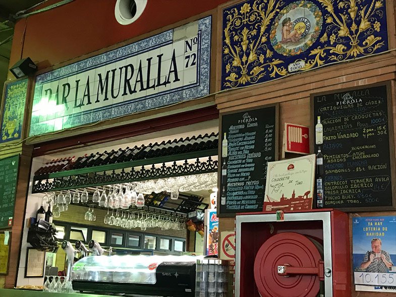 Restaurante no Mercado de Triana