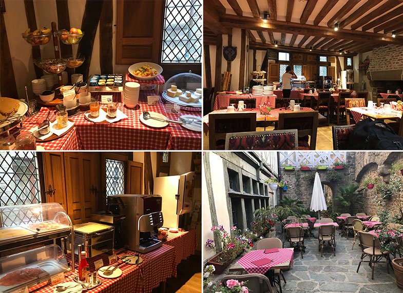 Onde tomar café da manhã no Mont Saint Michel