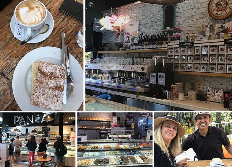 Cafeteris no mercado em Córdoba