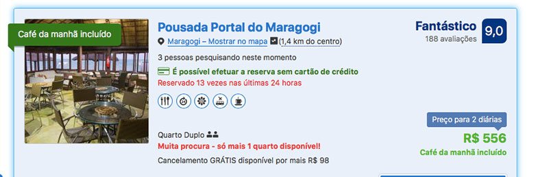 Pousada em Maragogi