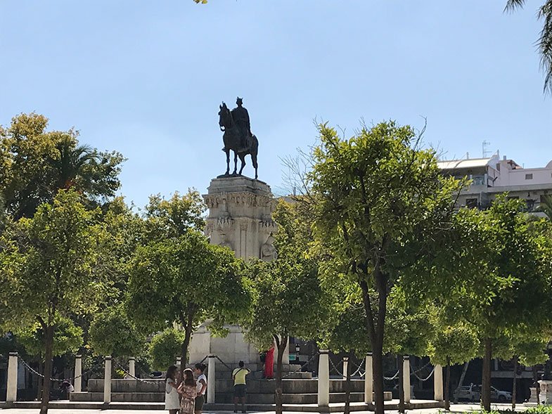 Plaza Nueva em Sevilha