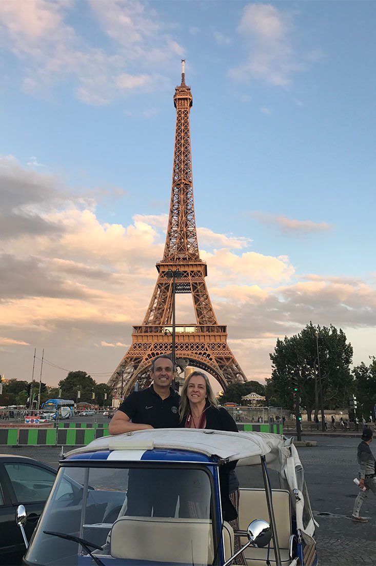 Tuktuk em Paris