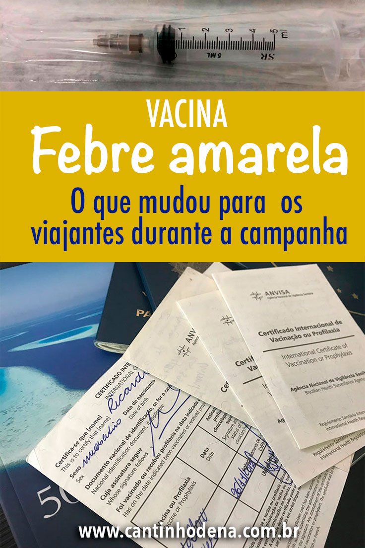 Vacina contra febre amarela