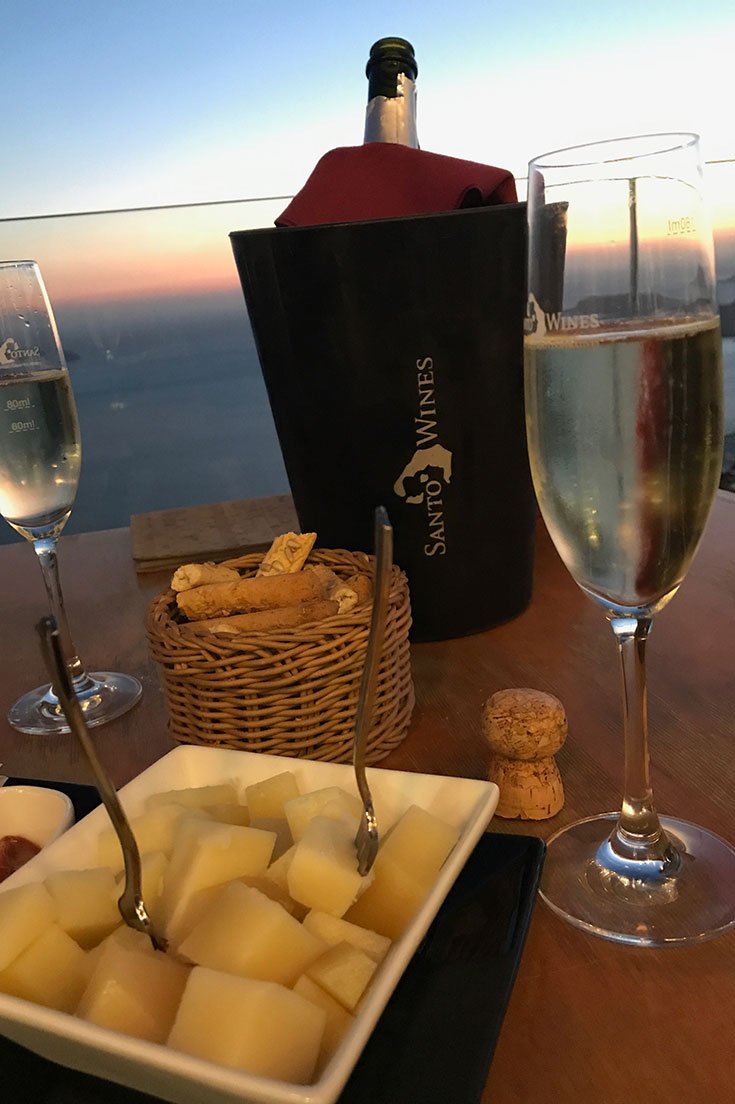 Vinícola em Santorini
