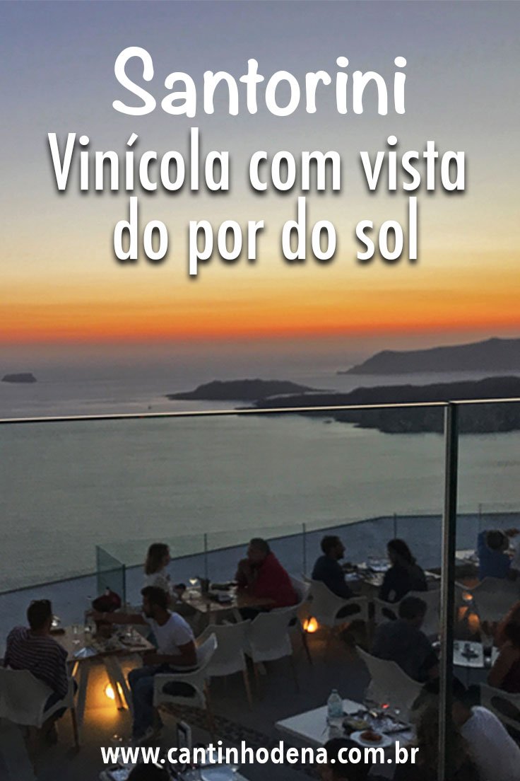 Vinícola em Santorini