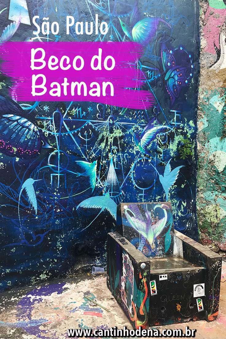Passeio pelo Beco do Batman em São Paulo